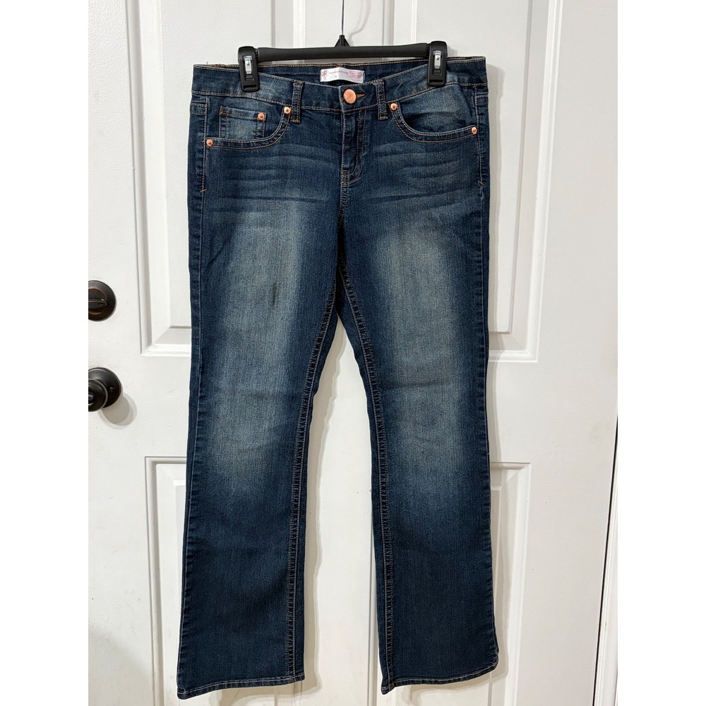 No Boundaries | Bootcut Dark Wash Denim Jeans | Size 15 || Blue|